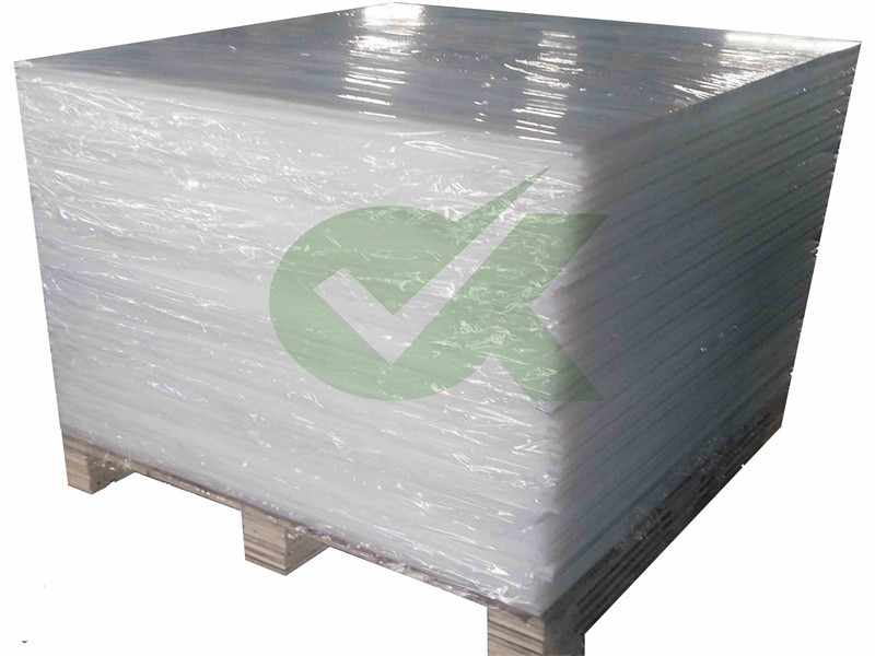 orange rigid polyethylene sheet 1 inch thick st-HDPE 