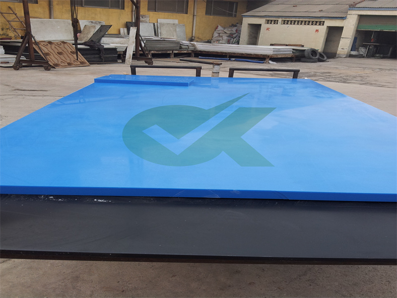 blue high density plastic board for Electro Plating Tanks