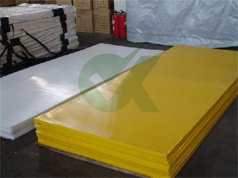 yellow  hdpe plate for construction