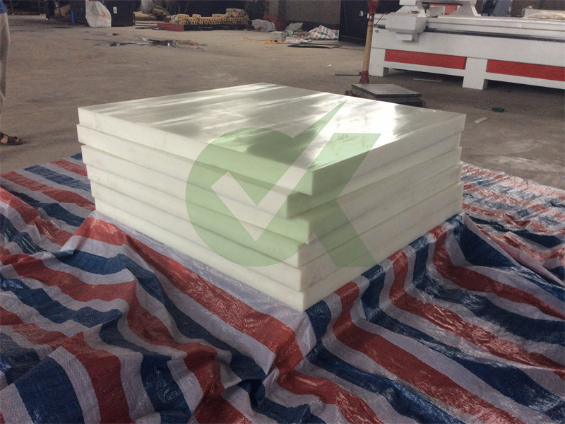 custom abrasion rigid polyethylene sheet application