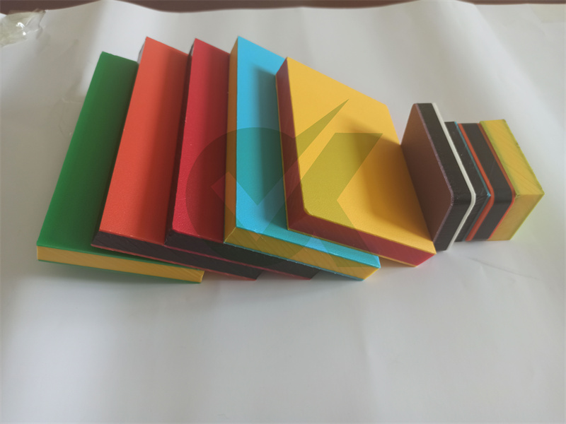 thin  15mm dual color hdpe sheets manufacture
