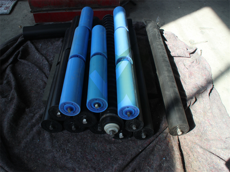 low noise belt nveyor carrier roller manufactures-HDPE high 