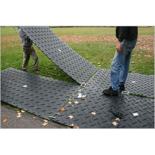HDPE ground mat for Japanese customer