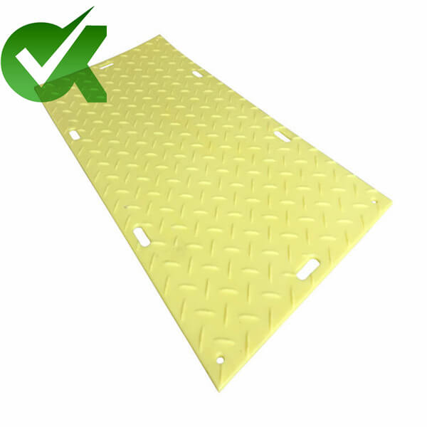 Factory 4 x 8 heavy duty ground protection plastic rig mats