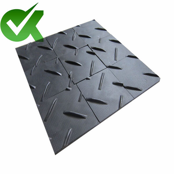 Cheap plastic ground protection temporary road mats