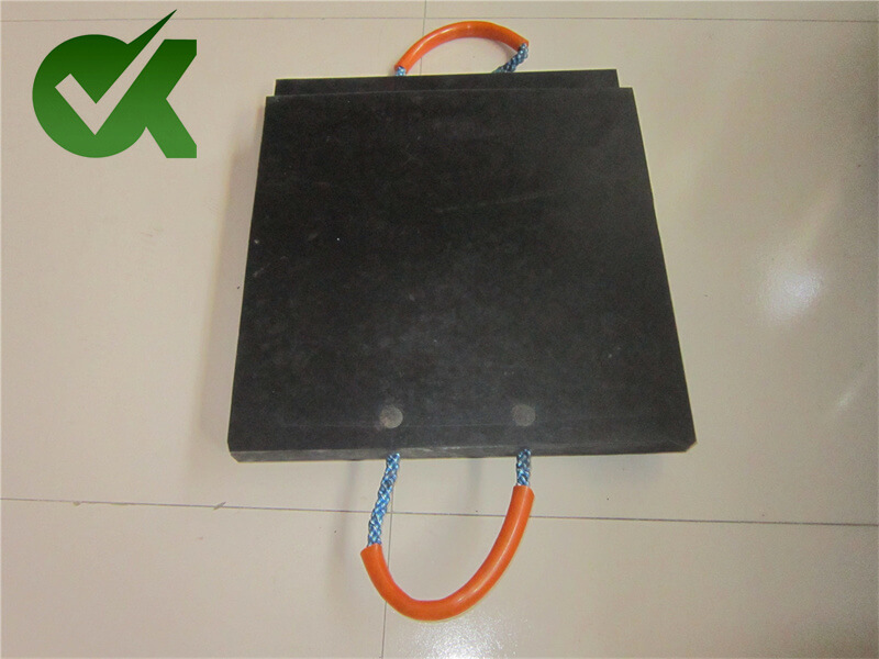 UHMWPE crane outrigger pads factory made in China
